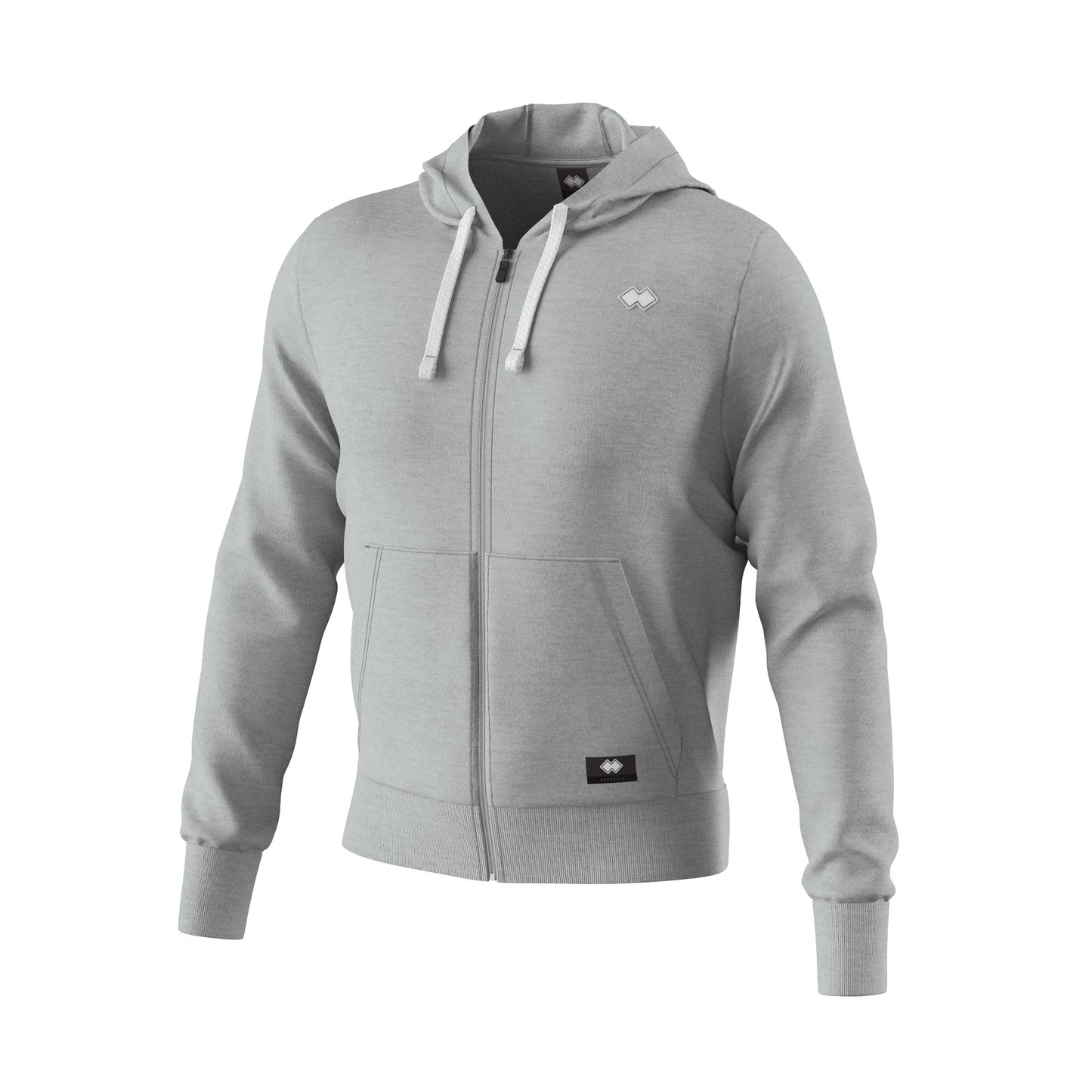 ESSENTIAL SS24 HOODY ZIP FLEECE 055 MAN JR